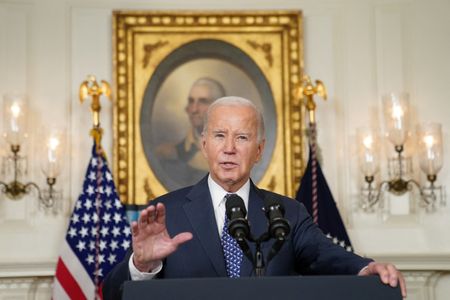 Biden says Israel's response in Gaza 'over the top', seeks pause in fighting By Reuters