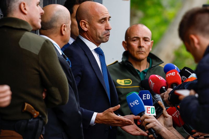 &copy; Reuters. Luis Rubiales, l'ancien dirigeant de la Fédération espagnole de football. /Photo prise le 29 avril 2024/REUTERS/Susana Vera