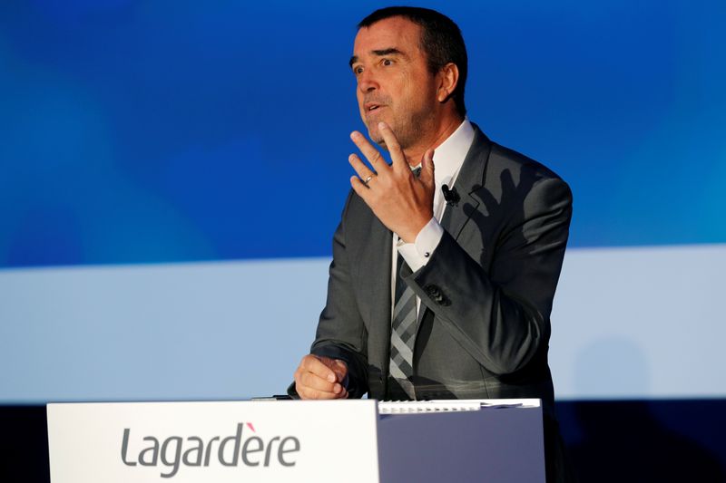 French publisher Lagardere's CEO quits executive roles due to indictment