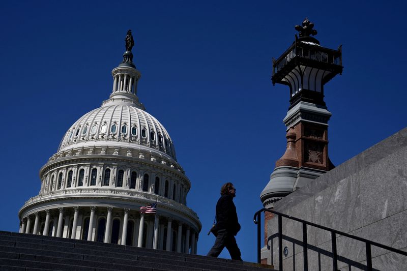 &copy; Reuters. FILE PHOTO: A view of the U.S. Capitol dome in Washington, D.C., U.S., March 21, 2024. REUTERS/Elizabeth Frantz/File Photo