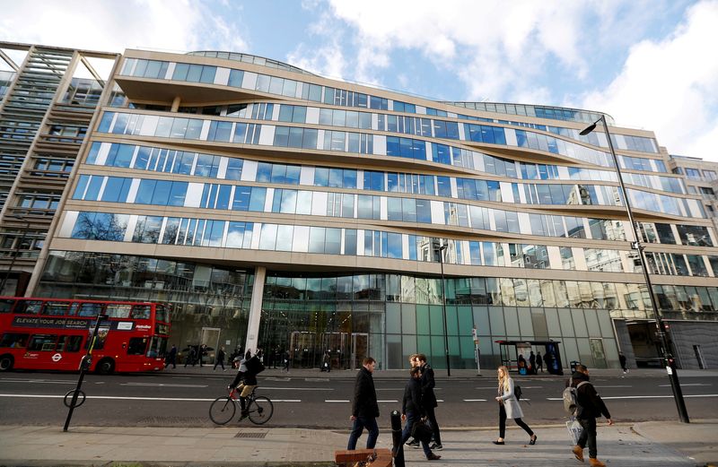 &copy; Reuters. FILE PHOTO: The offices where the London Metal Exchange is headquartered are seen in the City of London, Britain, January 18, 2018 REUTERS/Peter Nicholls//File Photo