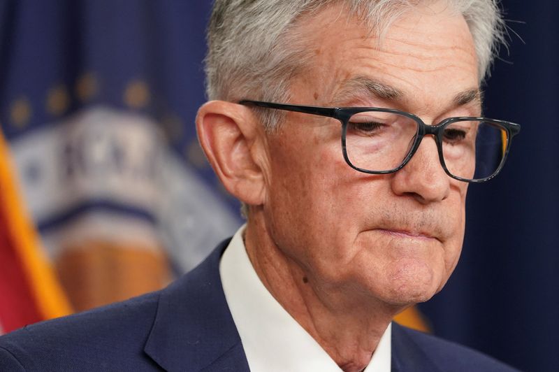 &copy; Reuters. El presidente de la Reserva Federal de Estados Unidos, Jerome Powell, ofrece una rueda de prensa tras una reunión de dos días del Comité Federal de Mercado Abierto sobre la política de tipos de interés en Washington, Estados Unidos. 1 de mayo de 2024