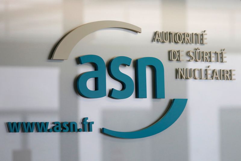 &copy; Reuters. Photo du logo de l'Autorité de sûreté nucléaire (ASN). /Photo prise le 29 janvier 2019 à Montrouge, France/REUTERS/Charles Platiau