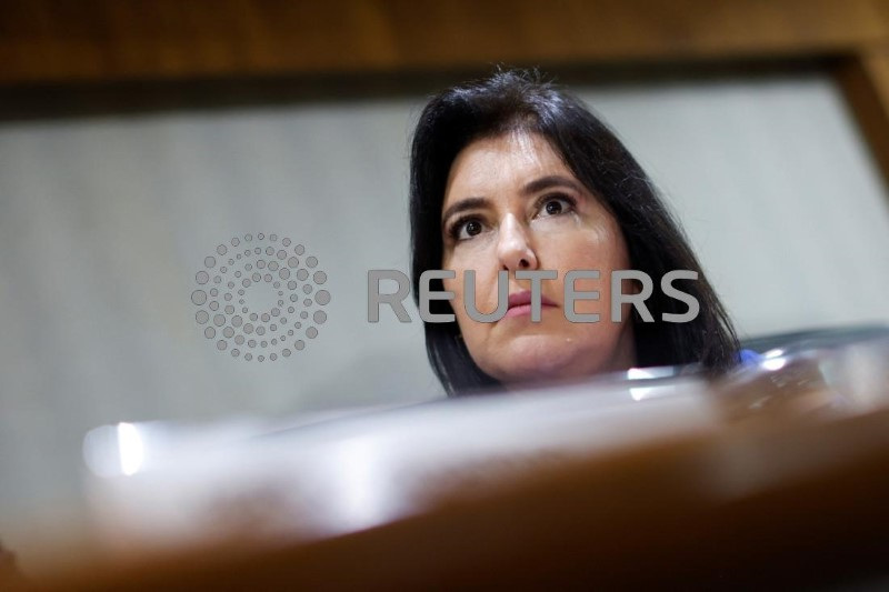 &copy; Reuters. Ministra do Planejamento, Simone Tebet
31/08/2023. REUTERS/Adriano Machado
