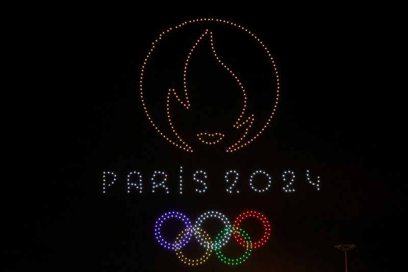 &copy; Reuters. Celebração da chegada da chama olímpica em Marselha
 7/5/2024    REUTERS/Benoit Tessier