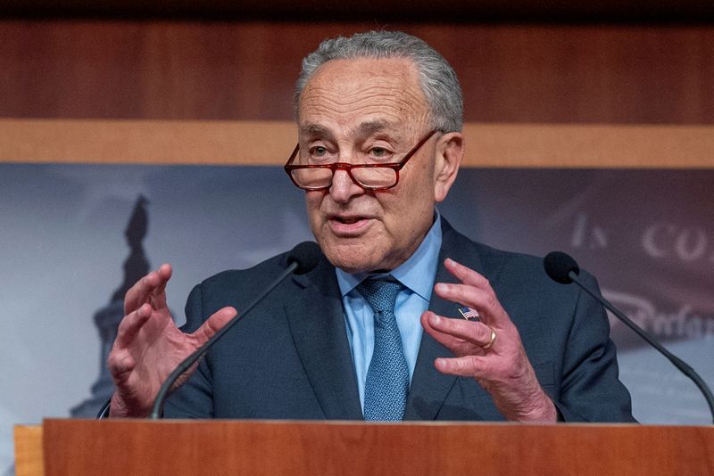 Legislative roadmap for AI is coming in weeks, Schumer says