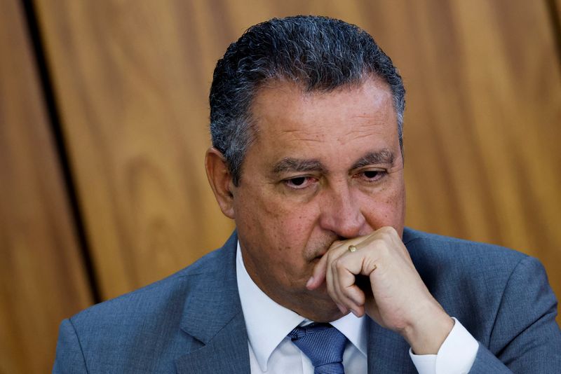 &copy; Reuters. Ministro da Casa Civil, Rui Costa, no Palácio do Planalto
10/03/2023 REUTERS/Adriano Machado