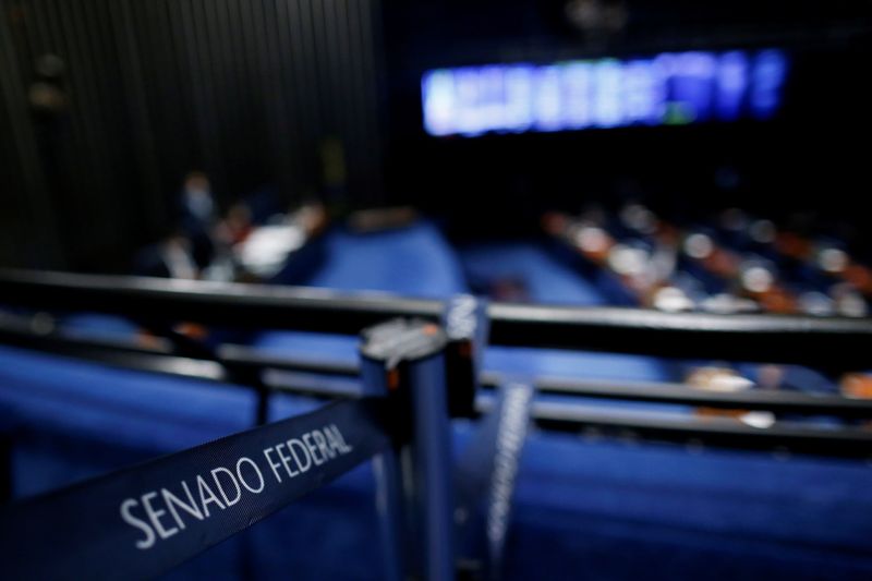 © Reuters. Plenário do Senado
03/03/2021
REUTERS/Adriano Machado