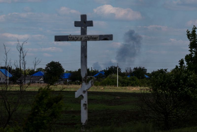 © Reuters. Lyman, Ukraine, May 12, 2024. REUTERS/Valentyn Ogirenko
