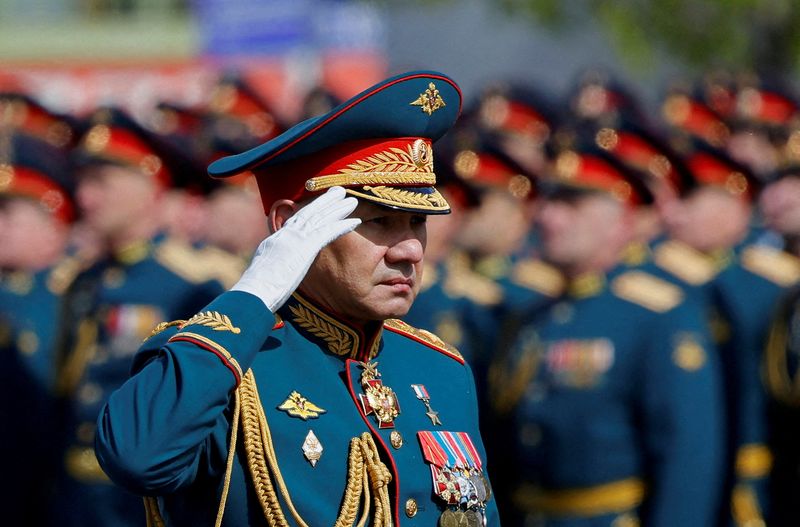 &copy; Reuters. Ex-ministro da Defesa russo Sergei Shoigu 
 9/5/2024   REUTERS/Maxim Shemetov