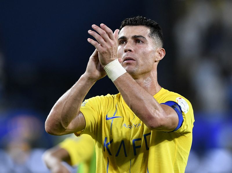 &copy; Reuters. Cristiano Ronaldo na Saudi Pro League
 17/5/2024   REUTERS/Stringer