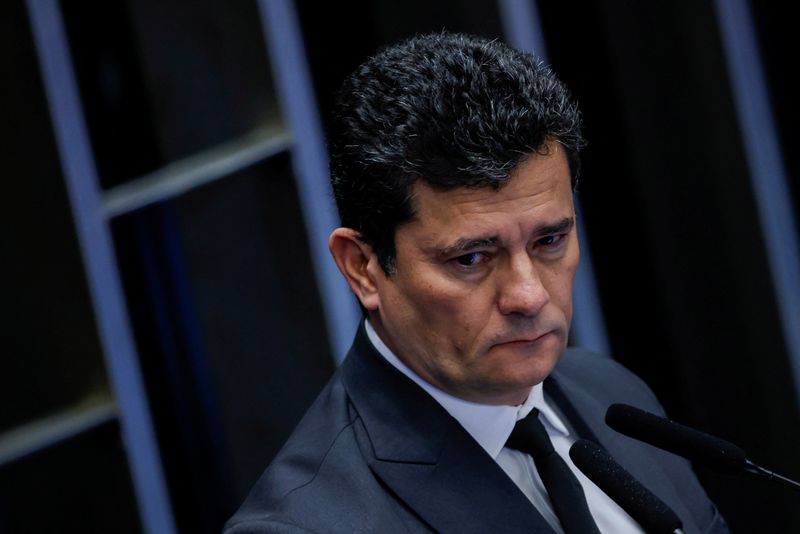 &copy; Reuters. Sergio Moro durante sessão do Senado
22/03/2023
REUTERS/Adriano Machado