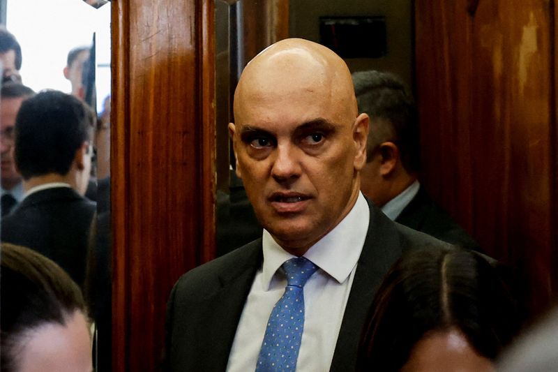 &copy; Reuters. Presidente do Tribunal Superior Eleitoral (TSE), ministro Alexandre de Moraes
11/04/2024
REUTERS/Jorge Silva