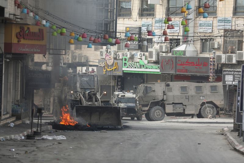 &copy; Reuters. Rua de Jenin, na Cisjordânia ocupada
22/05/2024
REUTERS/Raneen Sawafta