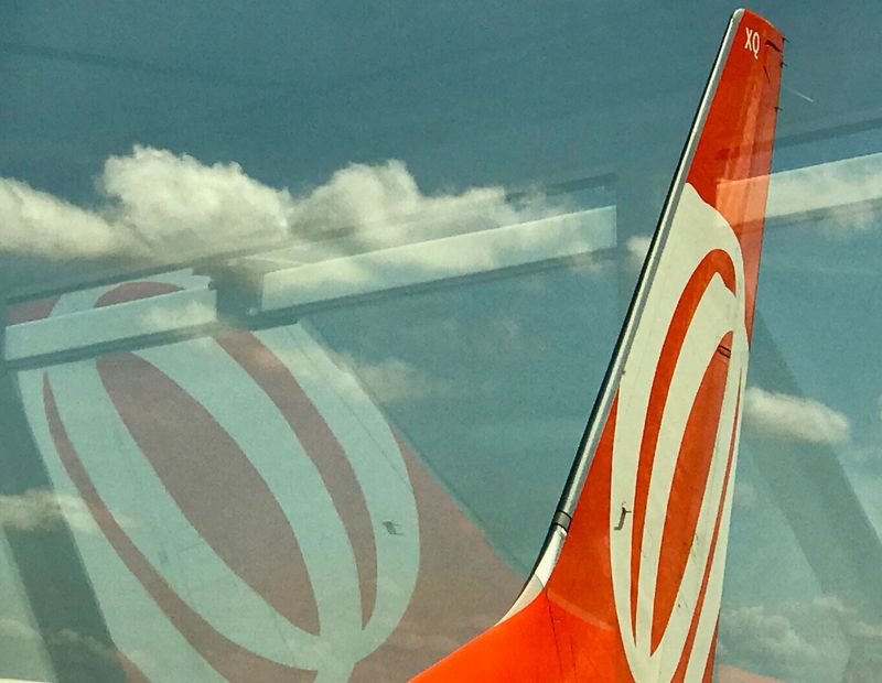 &copy; Reuters. Logo da Gol em avião da empresa em aeroporto em Natal, Brasiln23/11/2018nREUTERS/Paulo Whitaker
