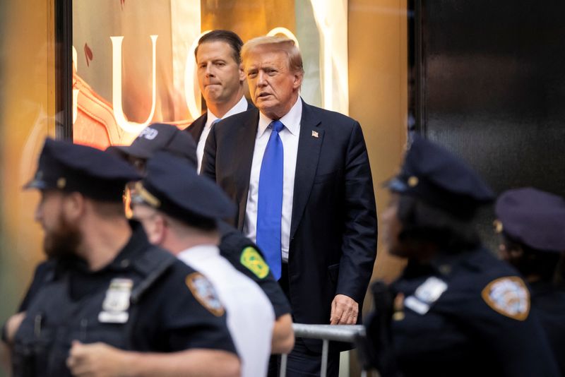 &copy; Reuters. Trump em Nova Yorkn 30/5/2024   REUTERS/Andrew Kelly