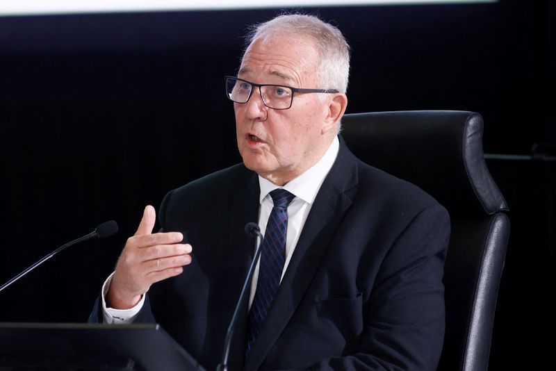 © Reuters. FILE PHOTO: Canada's Minister of National Defence Bill Blair takes part in public hearings for an independent commission probing alleged foreign interference in Canadian elections in Ottawa, Ontario, Canada April 10, 2024. REUTERS/Blair Gable/File photo