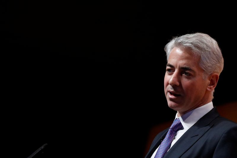 &copy; Reuters. William 'Bill' Ackman, CEO and Portfolio Manager of Pershing Square Capital Management, speaks during the Sohn Investment Conference in New York City, U.S., May 8, 2017. REUTERS/Brendan McDermid