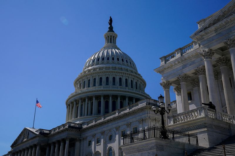 © Reuters. FILE PHOTO: A view of the U.S. Capitol dome in Washington, D.C., U.S., March 21, 2024. REUTERS/Elizabeth Frantz/File Photo