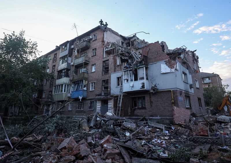 &copy; Reuters. Ataque russo em Kharkivn 31/5/2024  REUTERS/Vyacheslav Madiyevskyy