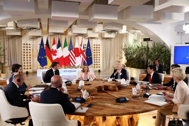 &copy; Reuters. Reunião do G7 na Itálian 13/6/2024   REUTERS/Yara Nardi