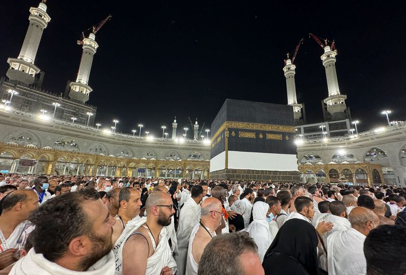 © Reuters. Grand Mosque, Mecca, June 16, 2024. REUTERS/Saleh Salem