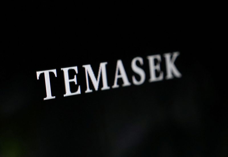 © Reuters. FILE PHOTO: Temasek logo is seen in this illustration taken November 30, 2022. REUTERS/Dado Ruvic/Illustration/File Photo