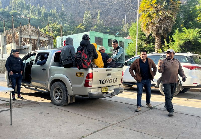 Along Peru's mining corridor, Big Copper faces a snarl of trucks