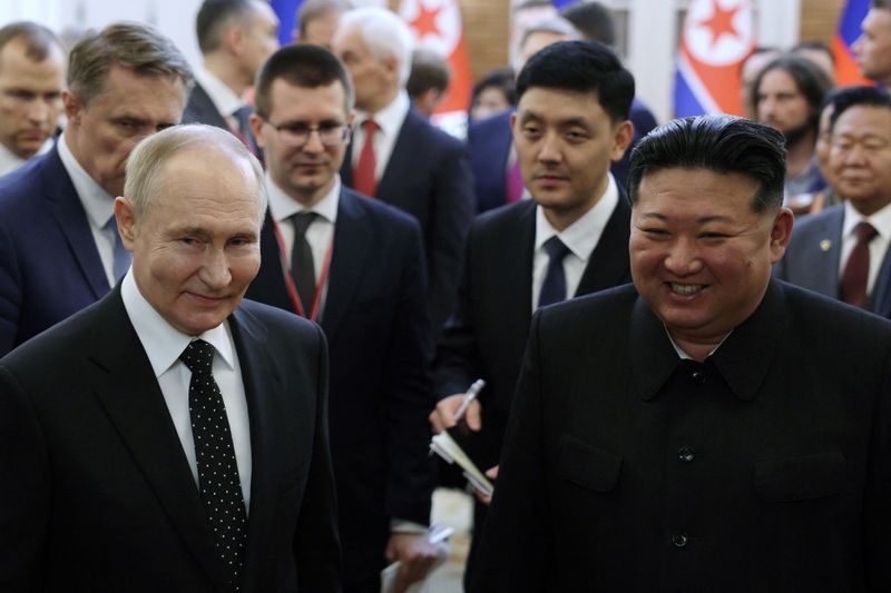 North Korea, Russia pact: to give all available military help if other is invaded