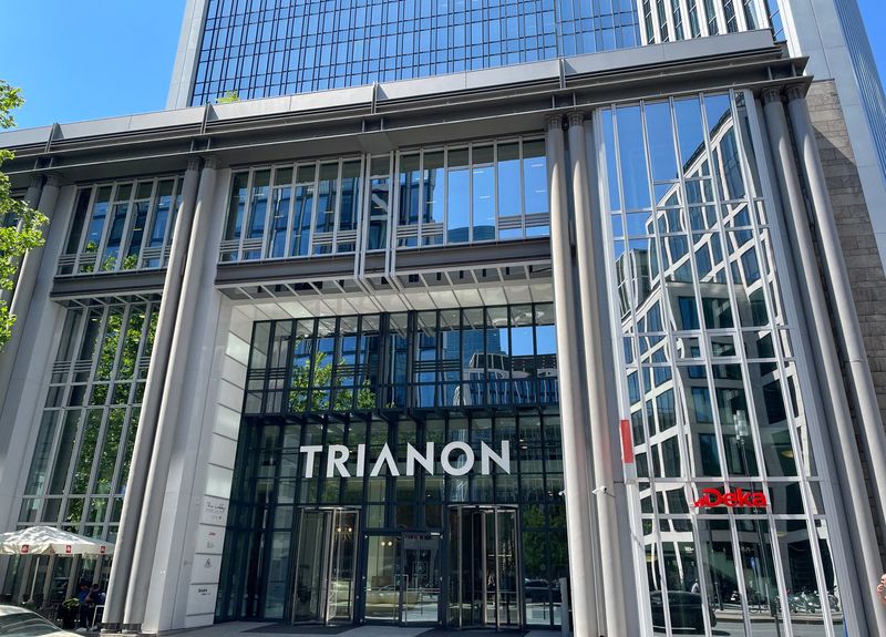 &copy; Reuters. The Trianon building, whose owners have filed for insolvency, is pictured in Frankfurt, Germany, June 25, 2024.     REUTERS/Tom Sims