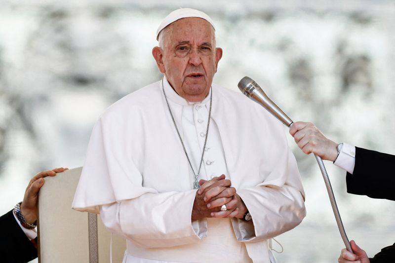 &copy; Reuters. Papa Francisco no Vaticanon 26/6/2024   REUTERS/Yara Nardi