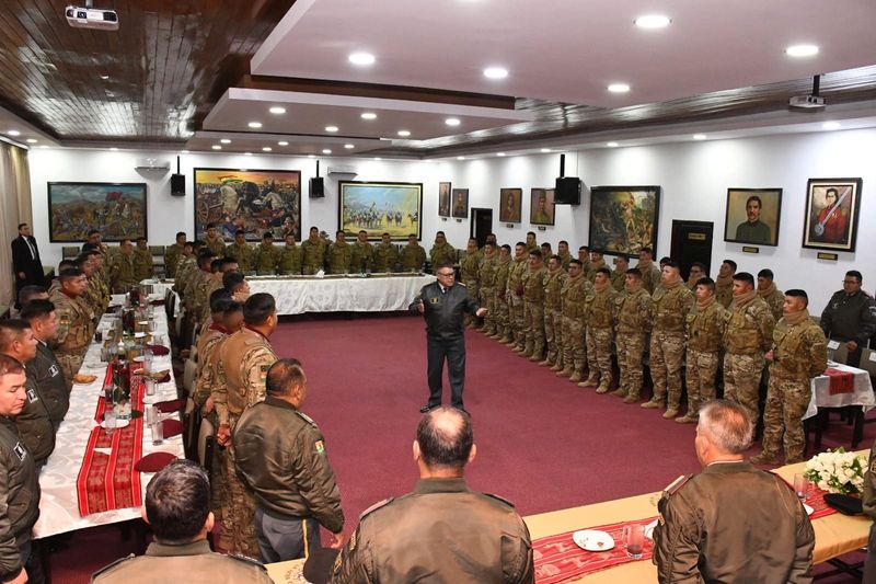 &copy; Reuters. Juan José Zuñiga Macias, em La Paz, Bolívianem foto divulgada em 25/06/2024nEXÉRCITO DA BOLÍVIA VIA FACEBOOK / Divulgação via REUTERS