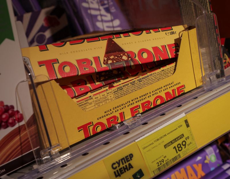 Toblerone still sold in Russia even as Mondelez nixed imports