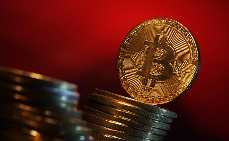 &copy; Reuters. Representation of Bitcoin cryptocurrency is seen in this illustration taken January 11, 2024. REUTERS/Dado Ruvic/Illustration/File Photo