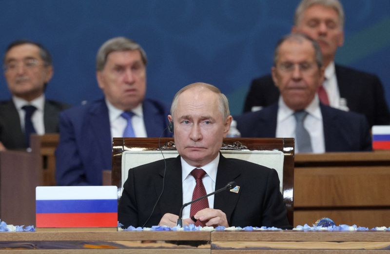 &copy; Reuters. Presidente da Rússia Vladimir Putinn 4/7/2024   Sputnik/Gavriil Grigorov/Pool via REUTERS 