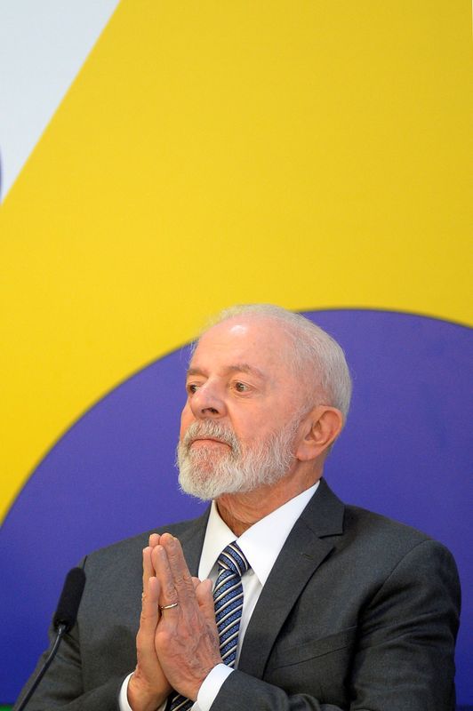 &copy; Reuters. Presidente Luiz Inácio Lula da Silva n03/07/2024nREUTERS/Andressa Anholete