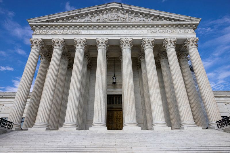 © Reuters. A view of the U.S. Supreme Court in Washington, U.S. June 29, 2024. REUTERS/Kevin Mohatt/File Photo