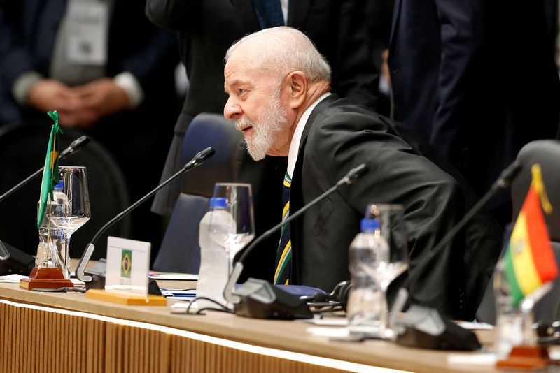 &copy; Reuters. Lula durante cúpula do Mercosul em Assunção, no Paraguain08/07/2024nREUTERS/Cesar Olmedo