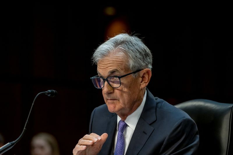 &copy; Reuters. U.S. Federal Reserve Chair Jerome Powell testifies before a Senate Banking, Housing and Urban Affairs Committee hearing on "The Semiannual Monetary Policy Report to the Congress," on Capitol Hill in Washington, U.S., July 9, 2024. REUTERS/Kevin Mohatt