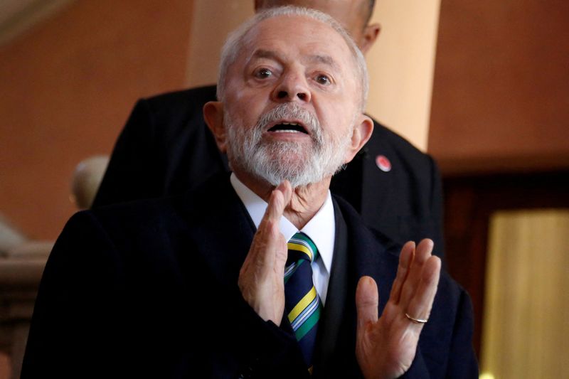 &copy; Reuters. Presidente Lula em Assunçãon 8/7/2024   REUTERS/Cesar Olmedo