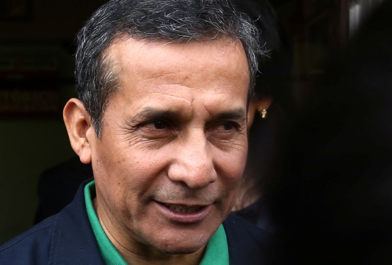 &copy; Reuters. Ex-presidente do Peru Ollanta Humalan13/07/2017nREUTERS/Guadalupe Pardo