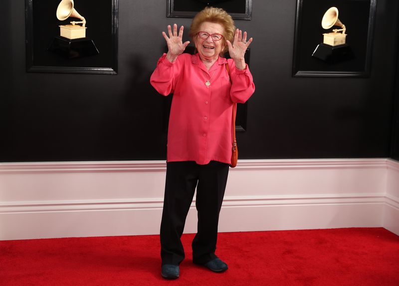 &copy; Reuters. FILE PHOTO: 61st Grammy Awards - Arrivals - Los Angeles, California, U.S., February 10, 2019 - Ruth Westheimer. REUTERS/Lucy Nicholson/File Photo