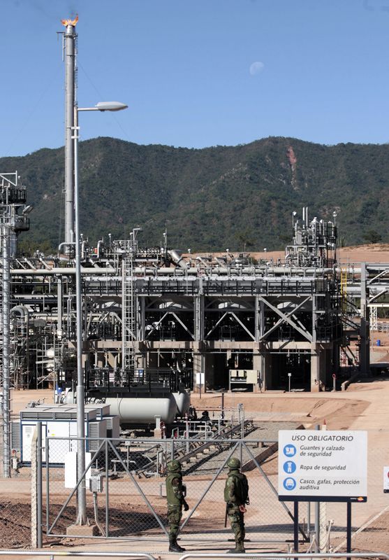 &copy; Reuters. Complexo de gás natural na província Tarija