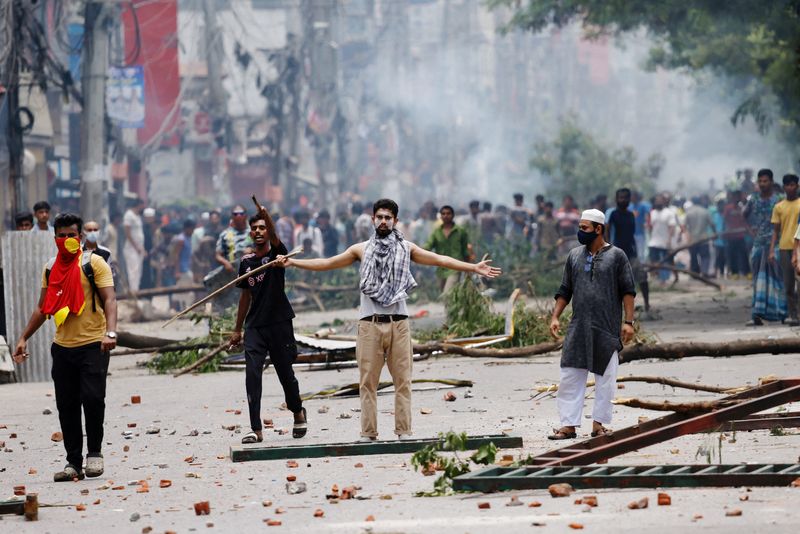 Bangladesh army enforces curfew as students-led protests spiral