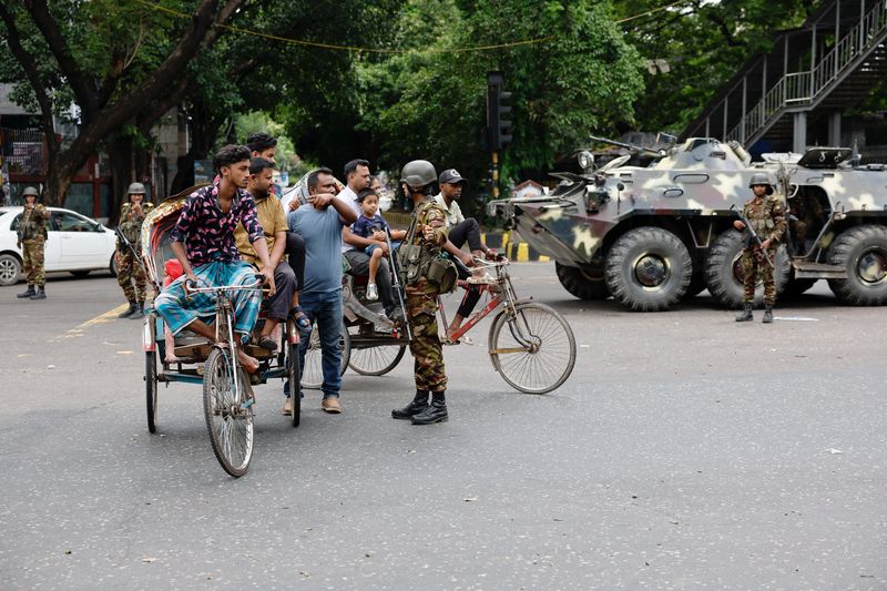 © Reuters. Dhaka, July 21, 2024. REUTERS/Mohammad Ponir Hossain