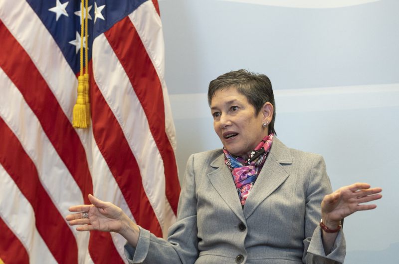 &copy; Reuters. Maria Pagan, U.S. ambassador to the World Trade Organisation (WTO), attends an interview with Reuters in Geneva, Switzerland January 26, 2023. REUTERS/Denis Balibouse/File Photo