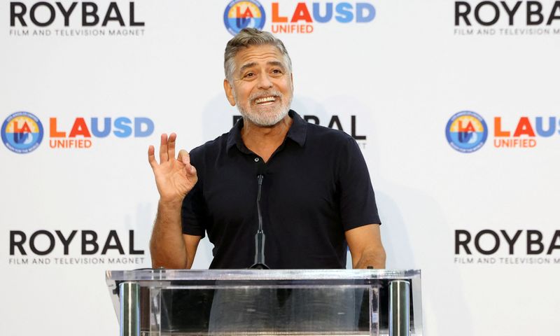 &copy; Reuters. Ator George Clooneyn13/10/2023nREUTERS/Mario Anzuoni