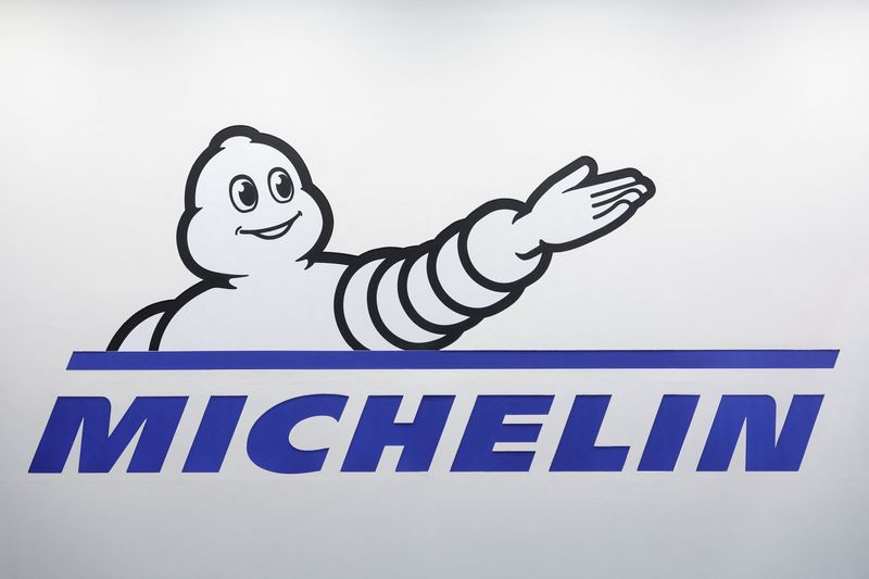 &copy; Reuters. Il logo di Michelin. REUTERS/Benoit Tessier