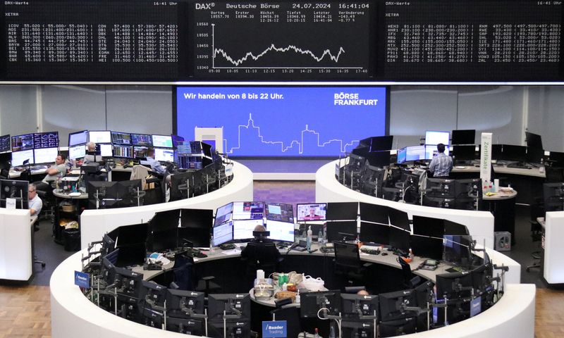 &copy; Reuters. Bolsa de Frankfurtn24/07/2024nREUTERS/Equipe