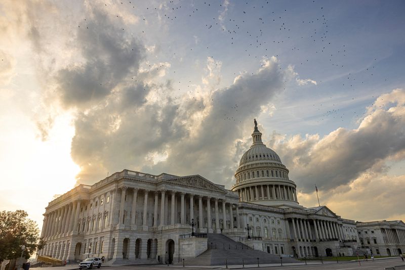 &copy; Reuters. A view of the U.S. Capitol in Washington, U.S., July 19, 2024. REUTERS/Kevin Mohatt/File Photo